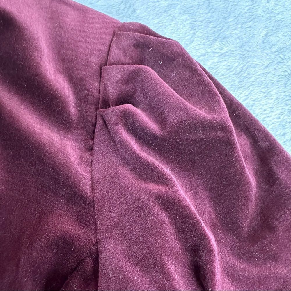 Broadway Directions plum velour vintage jacket NWT size M - Picture 5 of 10